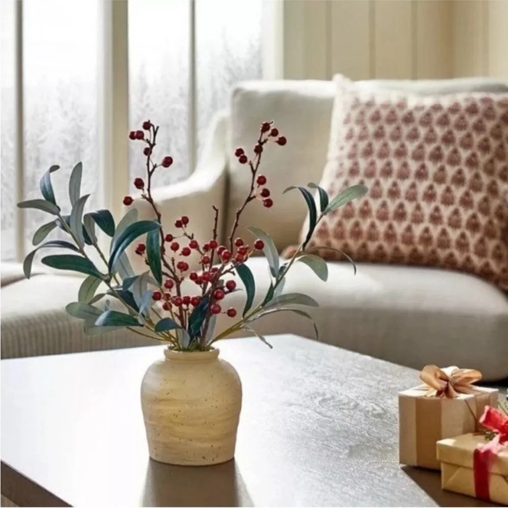 Berry Artificial Plant Arrangement  -Threshold designed w Studio McGee